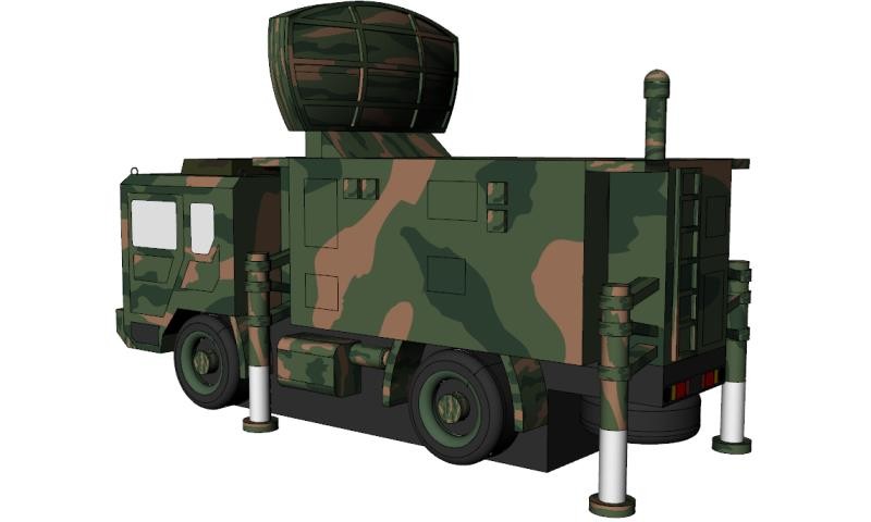 宣化军用导弹车