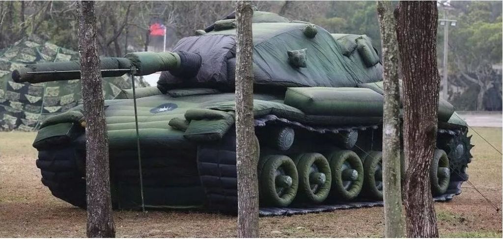 宣化军用充气坦克